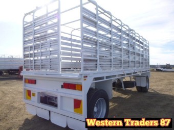 Custom Stock Crate Dog Trailer 1985 Used
