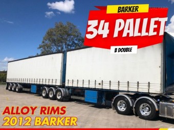 Barker B-double 2012 used