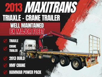 Maxitrans St302a 2013 used