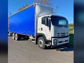 2014 Isuzu fvl1400,14 pallets, reg,rwc
